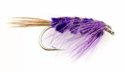 Euro Flies Mini Wiggler Purple #8