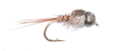 Euro Flies Pheasant Tail & Hares Ear #16 1 Euro Flies Pheasant Tail & Hares Ear #16