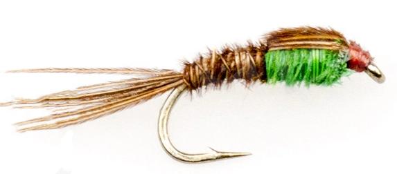 Euro Flies Pheassant Tail Highlander Green #14 1 Euro Flies Pheassant Tail Highlander Green #14