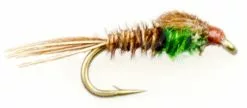 Euro Flies Pheassant Tail Highlander Green #18