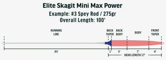 RIO Elite Integrated Skagit Mini Max Power 3 RIO Elite Integrated Skagit Mini Max Power - Afbeelding 3