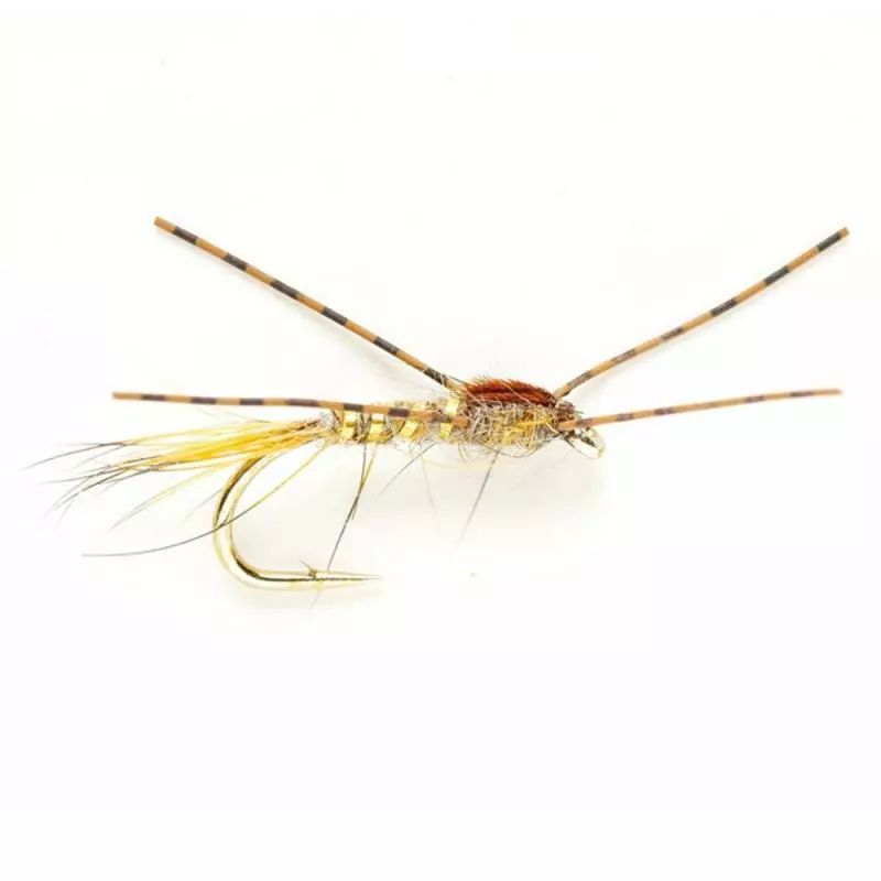 Fulling Mill Rubber Leg Hare's Ear Nymph #10 1 Fulling Mill Rubber Leg Hare's Ear Nymph #10