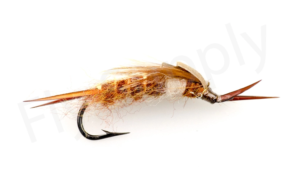 Euro Flies Stone Fly Nymph Medium Heavy #8 1 Euro Flies Stone Fly Nymph Medium Heavy #8