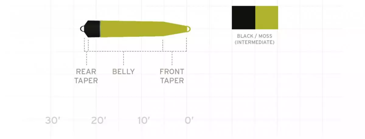 Scientific Anglers Skagit Intermediate Head Fly Line 2 Scientific Anglers Skagit Intermediate Head Fly Line - Afbeelding 2