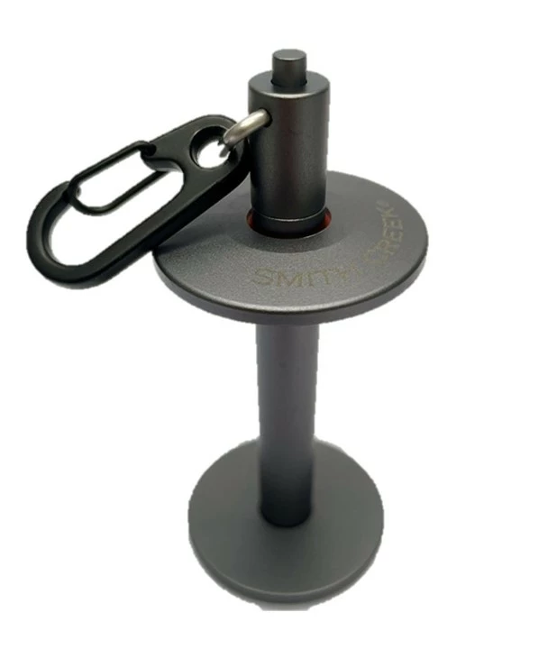Smith Creek Tippet Holder Metallic Grey 1 Smith Creek Tippet Holder Metallic Grey