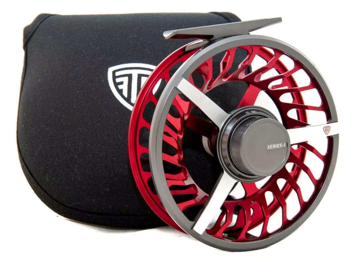 Taylor Series 1 Fly Reel Ruby Red 3 Taylor Series 1 Fly Reel Ruby Red - Afbeelding 3