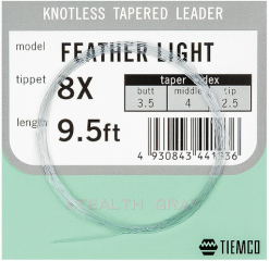 Tiemco Akron Feather Light Leader 9,5ft