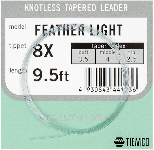 Tiemco Akron Feather Light Leader 9,5ft 1 Tiemco Akron Feather Light Leader 9,5ft