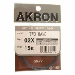 Tiemco Akron Two Hand Leader 15ft - 4,50m