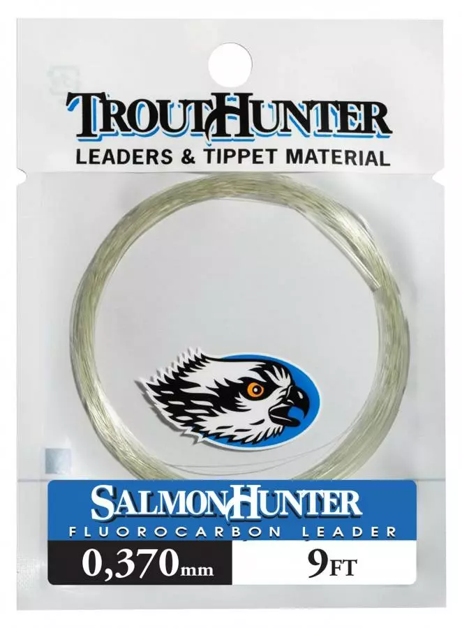 Trout Hunter Salmon Hunter Fluorocarbon Leader 9ft 2 Trout Hunter Salmon Hunter Fluorocarbon Leader 9ft - Afbeelding 2
