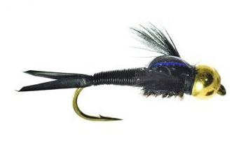 Umpqua Copper John Black #20 1 Umpqua Copper John Black #20