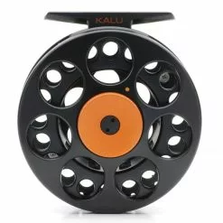 Vision Kalu Black Reel Orange Knob