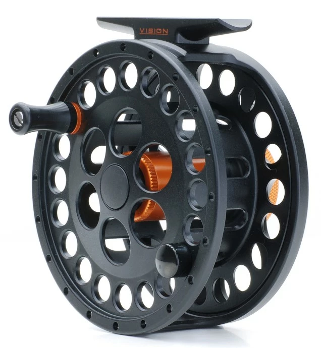 Vision Kalu Black Reel Orange Knob 2 Vision Kalu Black Reel Orange Knob - Afbeelding 2