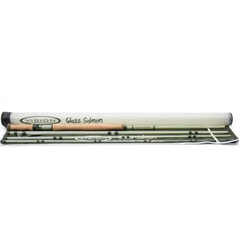 Vision Glass Salmon Fly Rod 4pc 1 Vision Glass Salmon Fly Rod 4pc