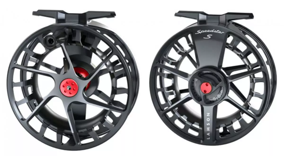 Waterworks Lamson Speedster HD Dark Smoke Fly Reel 1 Waterworks Lamson Speedster HD Dark Smoke Fly Reel