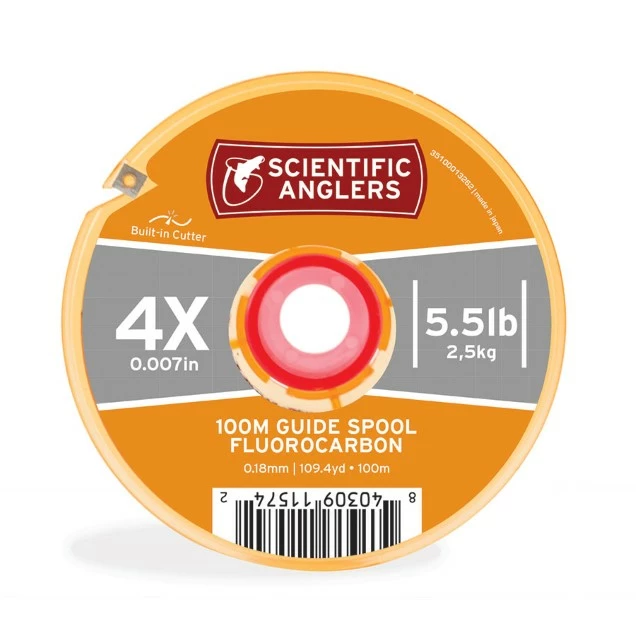Scientific Anglers Mastery Fluorocarbon 25 M Tippet Spool 1 Scientific Anglers Mastery Fluorocarbon 25 M Tippet Spool