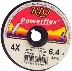 Rio Powerflex 8X Tippet 0.076 Mm 27.5 M Spool