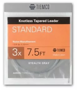 Tiemco Standard 7,5ft Tapered Leader